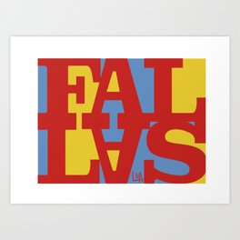 FALLAS LOVE Art Print | Love, Graphicdesign, Robertindiana, Spain, Holidays, Valencia, Lettering, Typography, Digital, Colours 