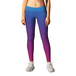 Good Evening Gradient Leggings | Abstract, Ombre, Other, Colorful, Illustration, Digital, Graphicdesign, Style, Fashion, Jumpercat 