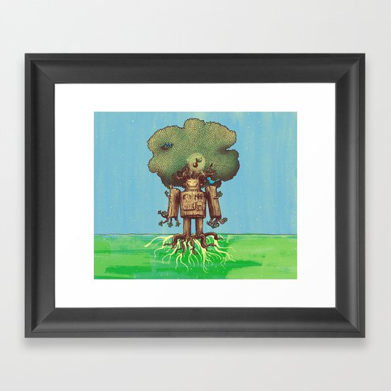 Re-Growth Framed Art Print