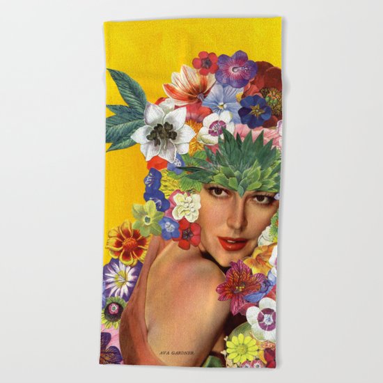 Ava Gardner Beach Towel