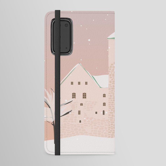 Turku Castle Winter, Finland Android Wallet Case