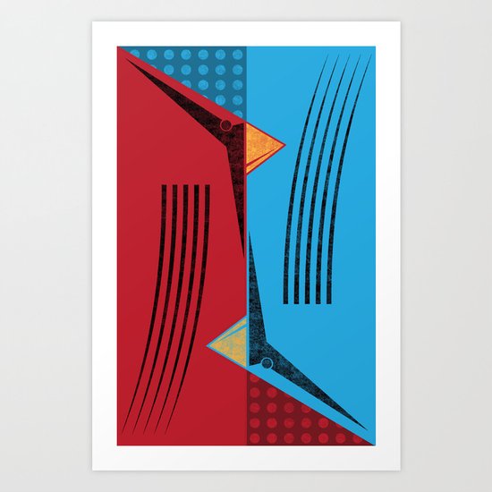 flip flop Art Print