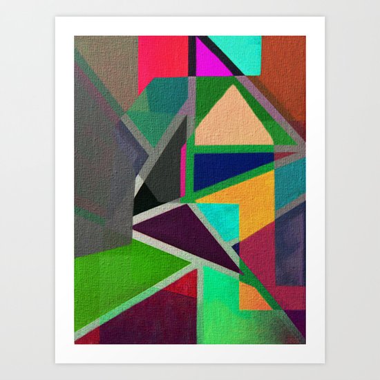 Complicerend Piet Mondriaan Art Print