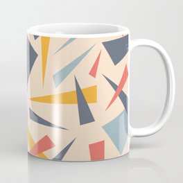 Abstract Geometry Triangle Mug