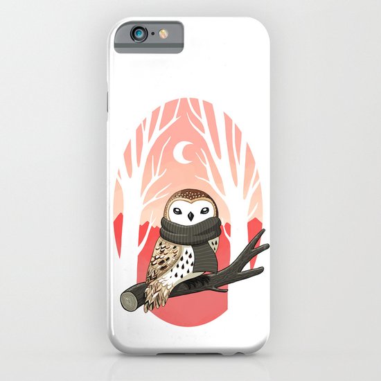 Winter Owl iPhone & iPod Case