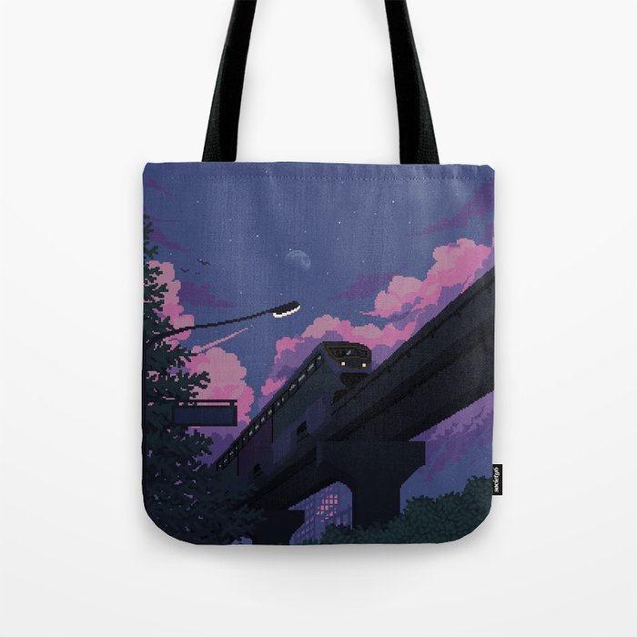 Moonrise twilight Tote Bag