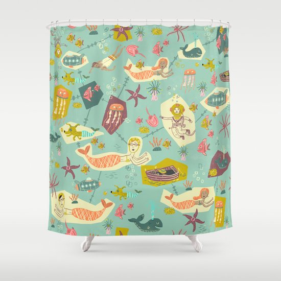 Seafarers! Shower Curtain