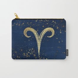 Aries Zodiac Sign Carry-All Pouch