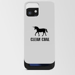 Clean Coal iPhone Card Case