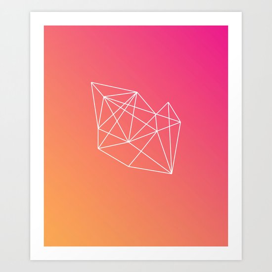Geometry Art Print