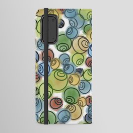 Primary Swirl Android Wallet Case