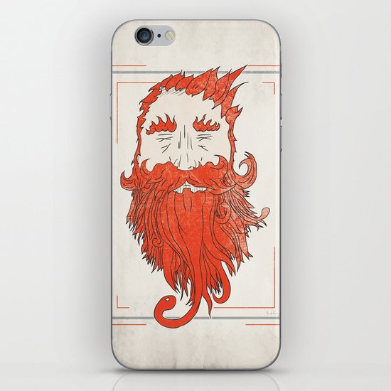 Beardsworthy iPhone Skin