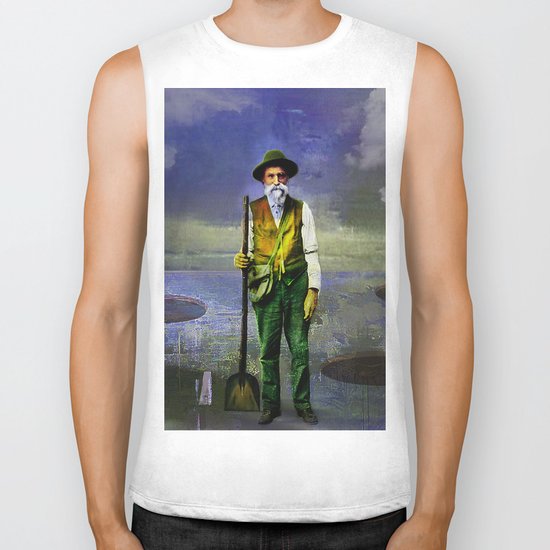 The gravedigger Biker Tank