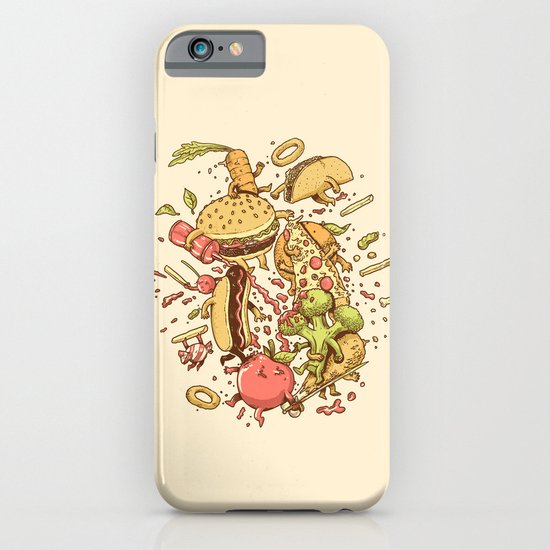 Food Fight iPhone & iPod Case