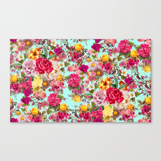 Floral Pattern Canvas Print