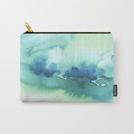 Abstract Landscape Carry-All Pouch
