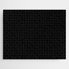 Total Black Pattern Jigsaw Puzzle