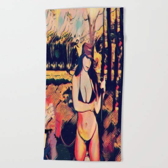 Whistling Dixie Beach Towel