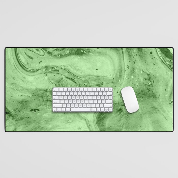 Green Marble Desk Mat