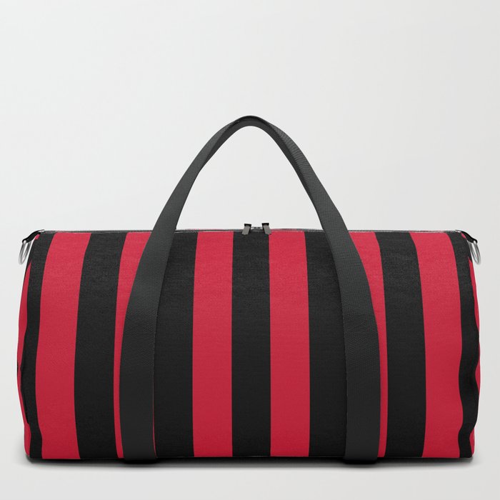 Ac Milan Stripes Duffle Bag By Lume Designs Society6
