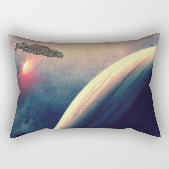 Excursion through time Rectangular Pillow