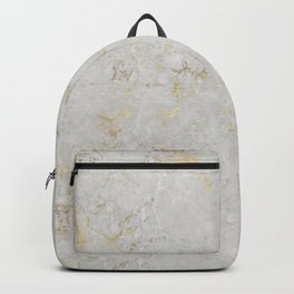 Raw Marble Gold Mine Backpack | Gold, Raw, Texture, Mine, Stone, Unrefined, Marble, Digital, Abstract, Treasure 