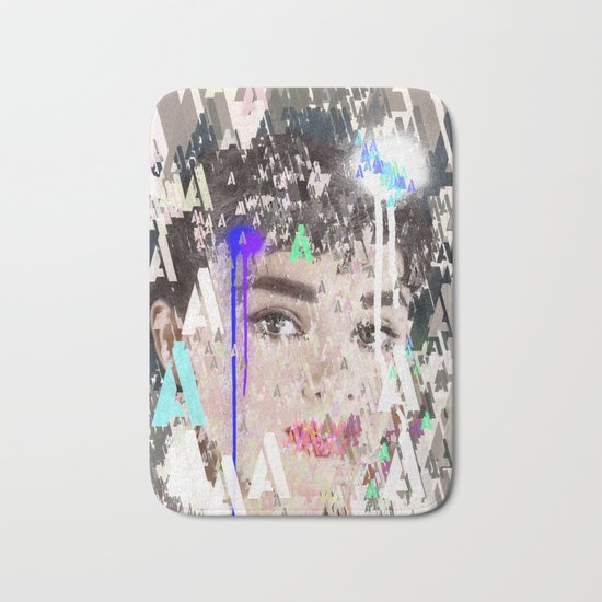Audrey Type Abstract Art Bath Mat