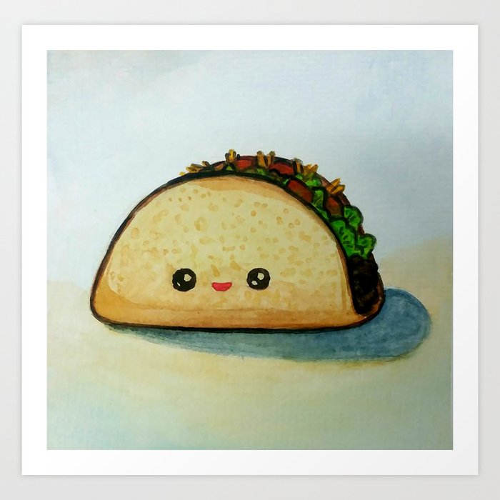 Let's Taco 'Bout it! Art Print