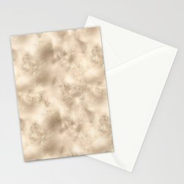 Glam Soft Gold Metallic Texture Stationery Card