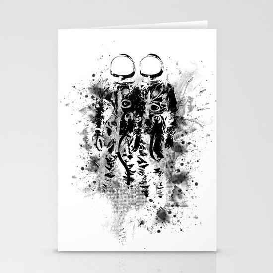Space Twins Stationery Cards