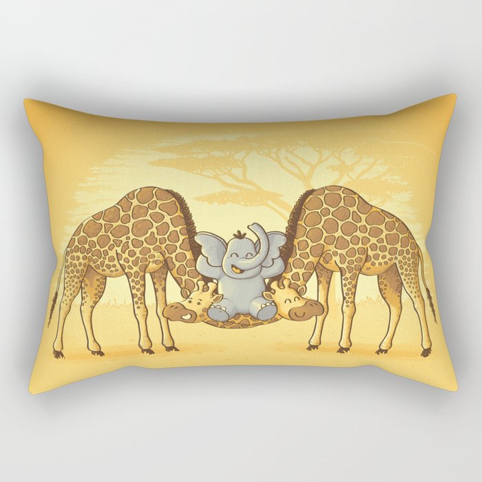 Safari Park Rectangular Pillow