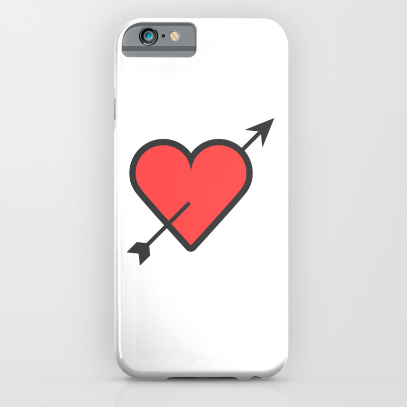Hearth Arrow Super Cute Valentines Day Love Gift Idea Design Iphone Case
