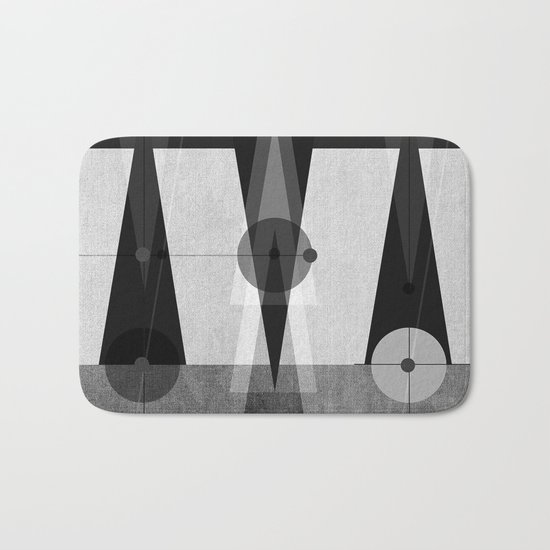 Geometric/Abstract 17 Bath Mat