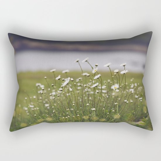 Wild Daisy's Rectangular Pillow