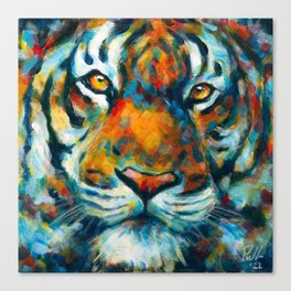 Eyes of the Wild Canvas Print