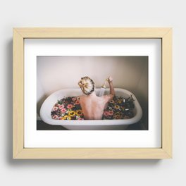 Bath Time Recessed Framed Print