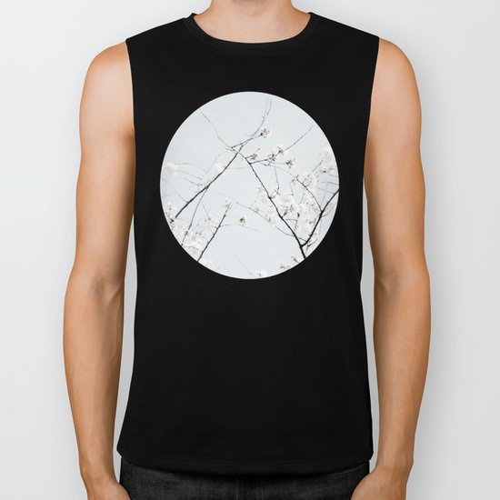 Ode to Cherry Blossoms Biker Tank