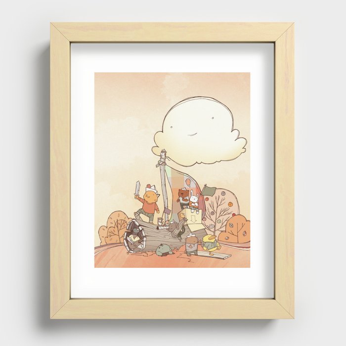 Smallwoods Pirates Recessed Framed Print
