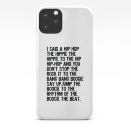 RAPPERS DELIGHT Hip Hop CLASSIC MUSIC iPhone Case
