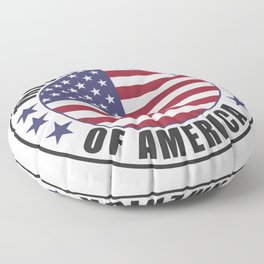 The United States of America - USA Floor Pillow