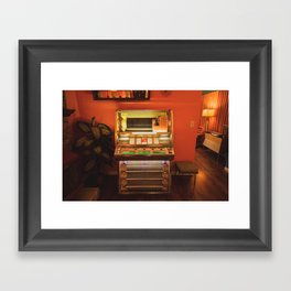 Jukebox Framed Art Print
