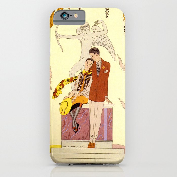 George Barbier - Automne (art deco print) iPhone Case