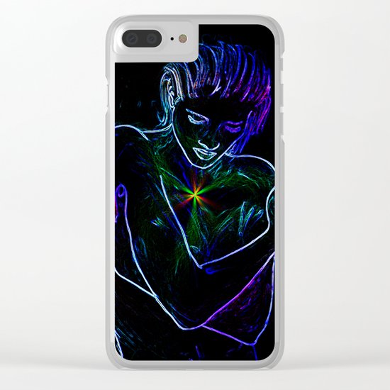 Language of the heart Clear iPhone Case