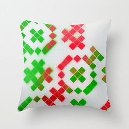 Pixels La Paz Throw Pillow