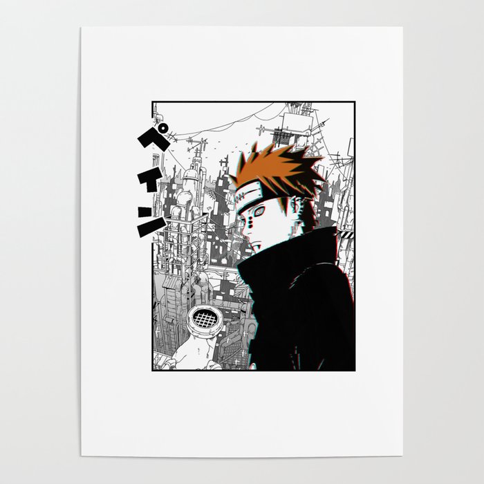 Pain shippuden / Manga art Poster