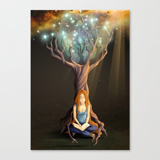 Tree of Knowledge Canvas Print
