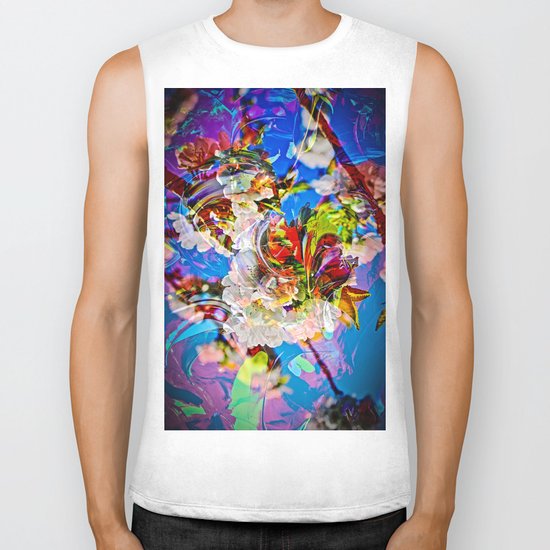 Abstract Perfection 14 Spring Biker Tank