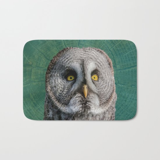 GREY OWL Bath Mat