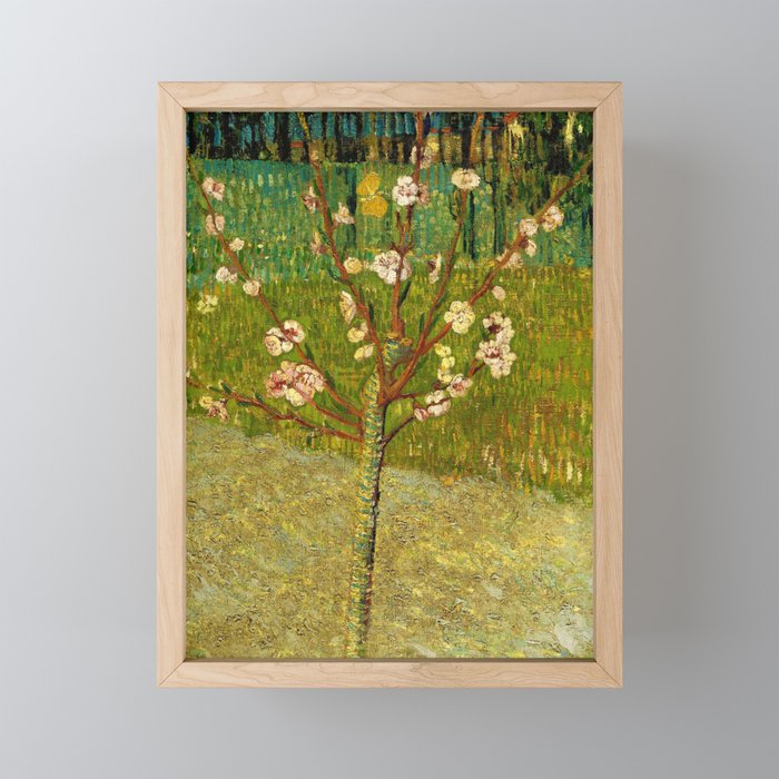 Vincent van Gogh "Almond tree in blossom" Framed Mini Art Print