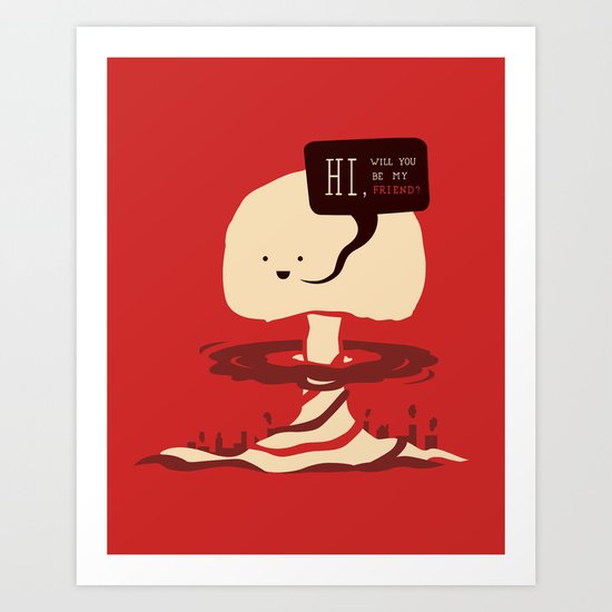 Maybe, perhaps, someday Art Print
